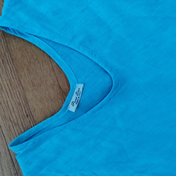 linen kaftan dress - Picture 2 of 4